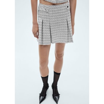 Jupe tweed mango cheap