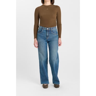 Jeans droite REVERS, longueur 34 LE TEMPS DES CERISES