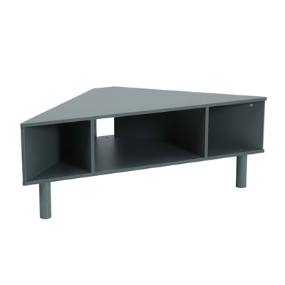 Meuble TV d'angle coloré 120 cm, BRADY OVIALA