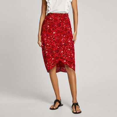 Jupe Midi À Imprimé Floral PEPE JEANS