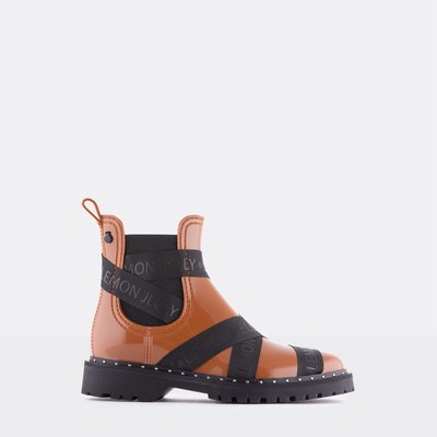 Boots de pluie vegan avec bandes FRANKIE LEMON JELLY
