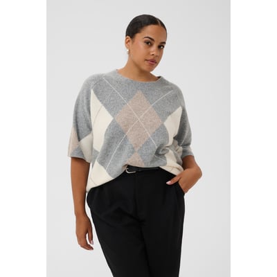 Pullover tricoté KAFFE CURVE