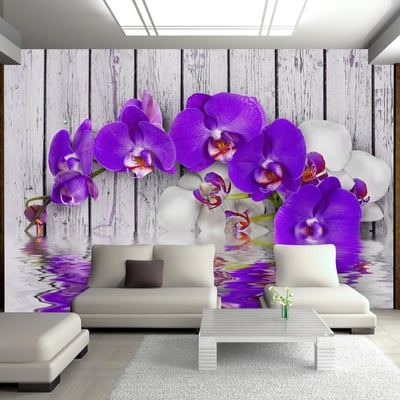 Papier peint intissé panoramique Fleurs Dormant instincts EDEN