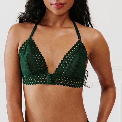 Soutien-gorge triangle en dentelle PLUMETIGRAPHIZ UNDIZ