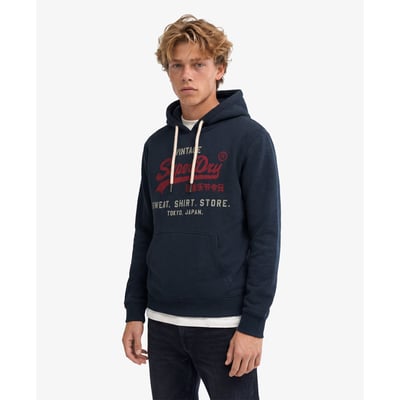 Sweat à capuche décontracté Vintage Logo Heritage SUPERDRY