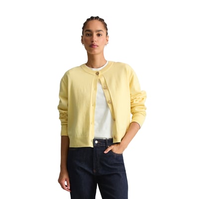 Cardigan coupe classique en Soft Cotton Stretch MARC O’POLO DENIM