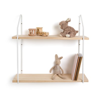 Etagère murale double pin métal fer L65 cm, Vinto LA REDOUTE INTERIEURS