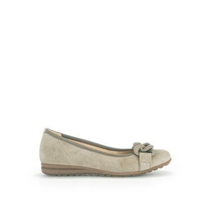 Ballerines en suède à talon plat GABOR