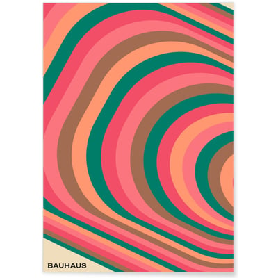 Affiche Bauhaus 9 L'AFFICHERIE