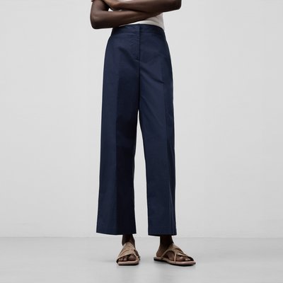 Pantalon droit en coton ADOLFO DOMINGUEZ
