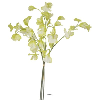 Pois de senteur fleur artificielle en 3 branc ARTIFICIELLES