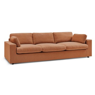 Canapé droit fixe 4 places en tissu, BELAIR BOBOCHIC