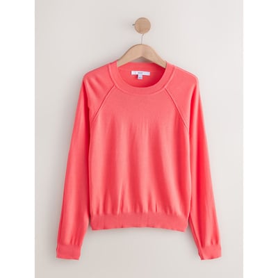 Pull ras du cou doux en coton majoritaire NEXT