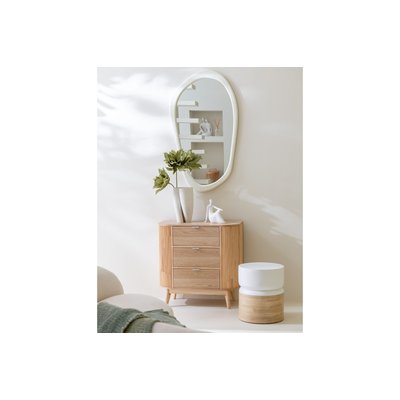 Commode en bois naturel 3 tiroirs - ORIGAMI HELLIN, DEPUIS 1862