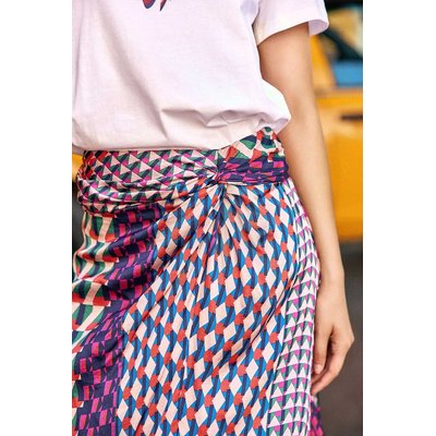 Falda midi evasé JENNY LA PETITE ETOILE
