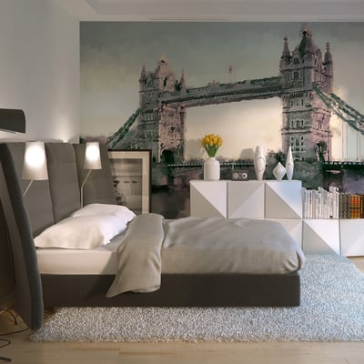 Papier peint intissé panoramique Ville et Architecture Victorian Tower Bridge EDEN