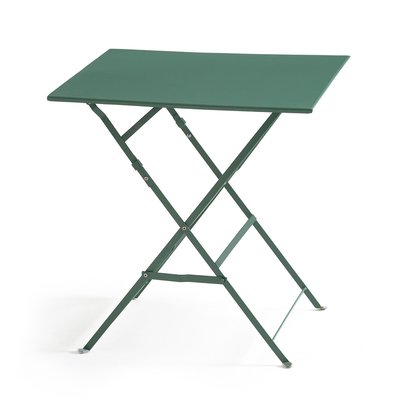 Table pliante carrée en métal fer, Ozevan LA REDOUTE INTERIEURS