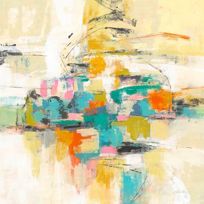 Tableau Peintur sur soie HEXOA