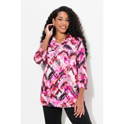 T-shirt à col roulé et manches 3/4. Coupe ULLA POPKEN