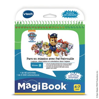 Magibook - pars en mission avec pat'patrouille VTECH