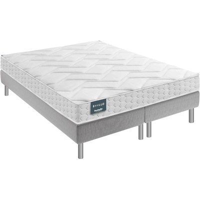 Matelas Aérial® 20cm, sommier pieds JONQUILLE DUNLOPILLO
