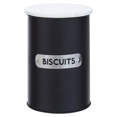 Liberty Biscuit Canister with Marble Lid SO'HOME