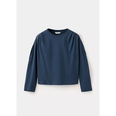 T-shirt coupe ample avec plis décoratifs MANGO KIDS