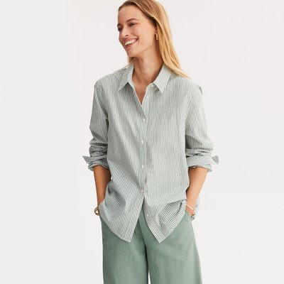 Chemise rayée, manches longues ANNE WEYBURN