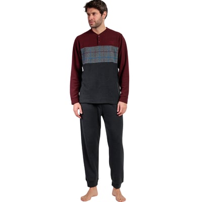 Pyjama pantalon polo manches longues Royals ADMAS
