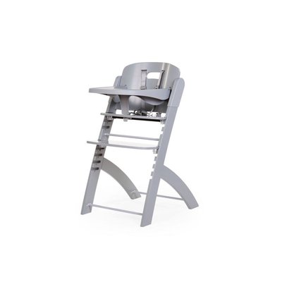 Chaise évolutive Evosit + tablette Stone gris CHILDHOME