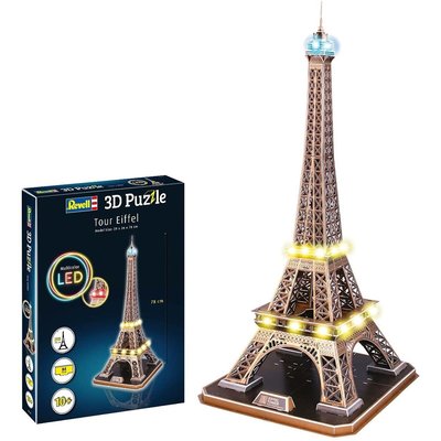 Revell - Puzzle 3d - Tour Eiffel - Edition Led REVELL