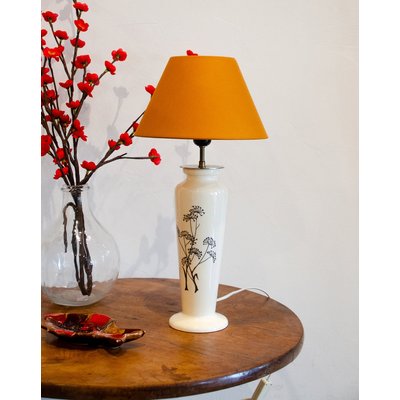 Lampe à poser en céramique Colette N°442 - Bon état DEBONGOUT