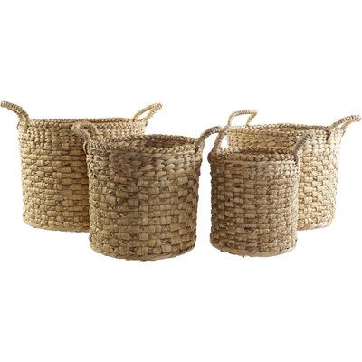Panier jute naturel  rangement déco fait main recyclé RECOLLECTION
