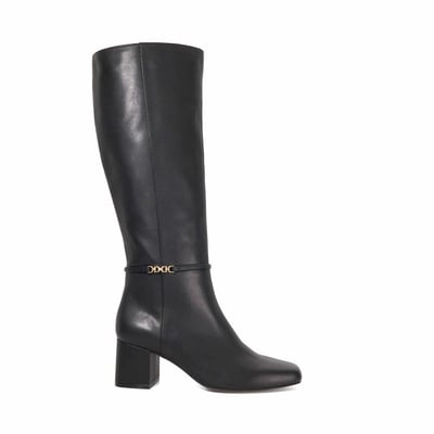Bottes Cavalières Ligella En Cuir Authentique - Pointure 37, Noir, Bon état - Pour Femme