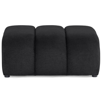 Pouf en tissu texturé, DEBBIE LISA DESIGN