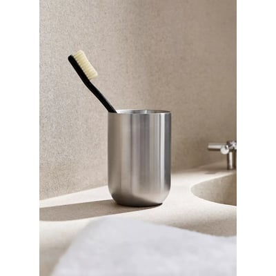 Gobelet porte-brosse à dents en acier inoxydable MANGO HOME