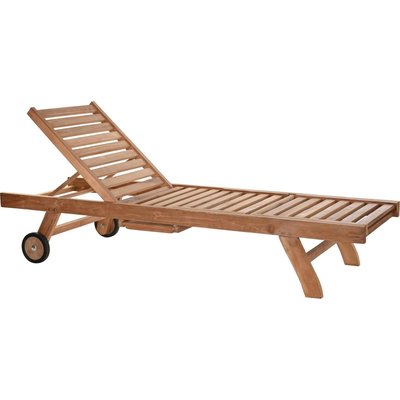 Bain de soleil en teck élégant RECOLLECTION