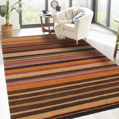 Tapis salon et chambre fait main en laine motif géométrique SPLENDIDA UN AMOUR DE TAPIS