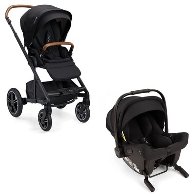 Poussette duo MIXX Next + Siège auto PIPA urbn Caviar NUNA