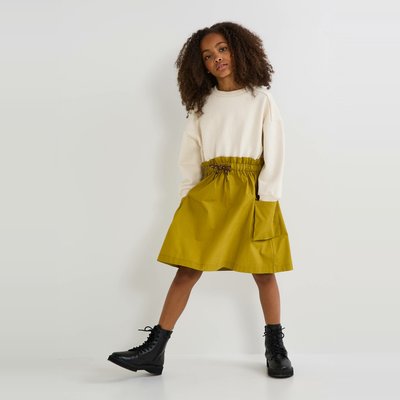 Robe manches longues bi-matière MONOPRIX