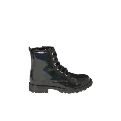 Boots vernies lacées et zippées VERTBAUDET