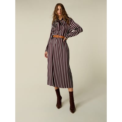 Robe chemisier avec ceinture OLTRE