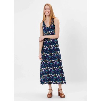 Robe longue imprimée dos lacet Ecovero ANITA PRINCESSE NOMADE