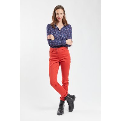 Pantalon slim effet peau de pêche ARMOR-LUX