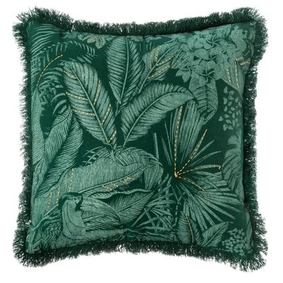 Housse de coussin imprimée JUNGLE ATMOSPHERA