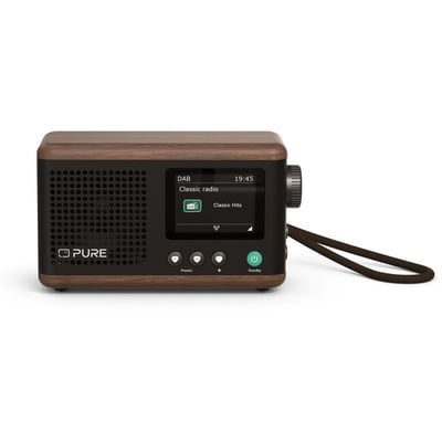 Radio DAB Classic Mini Coffee Black/Walnt PURE