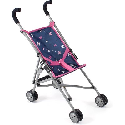 Mini-Buggy ROMA Papillons rose bleu pour poupée BAYER CHIC 2000