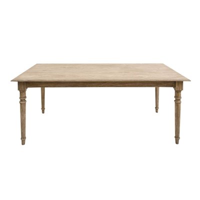 Table à manger en bois de manguier  LOUIS MADE IN MEUBLES 
