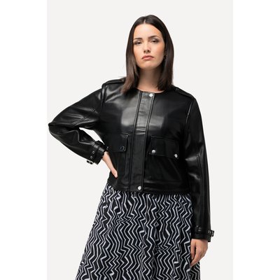 Veste en similicuir. Fermeture éclair double ULLA POPKEN