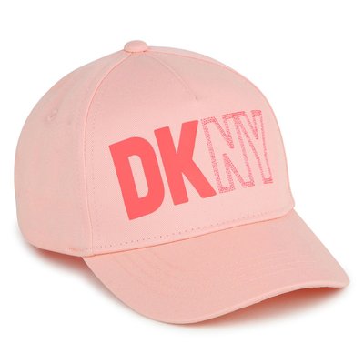 Casquette en coton à scratch DKNY